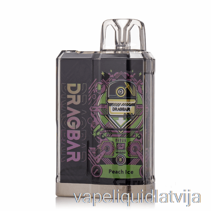 Dragbar B3500 Vienreizējās Lietošanas Persiku Ledus Vape šķidrums